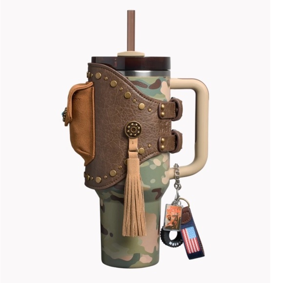 Post Malone X Stanley Tumbler with Pouch Belt and Keychain - Picture 2 of 6